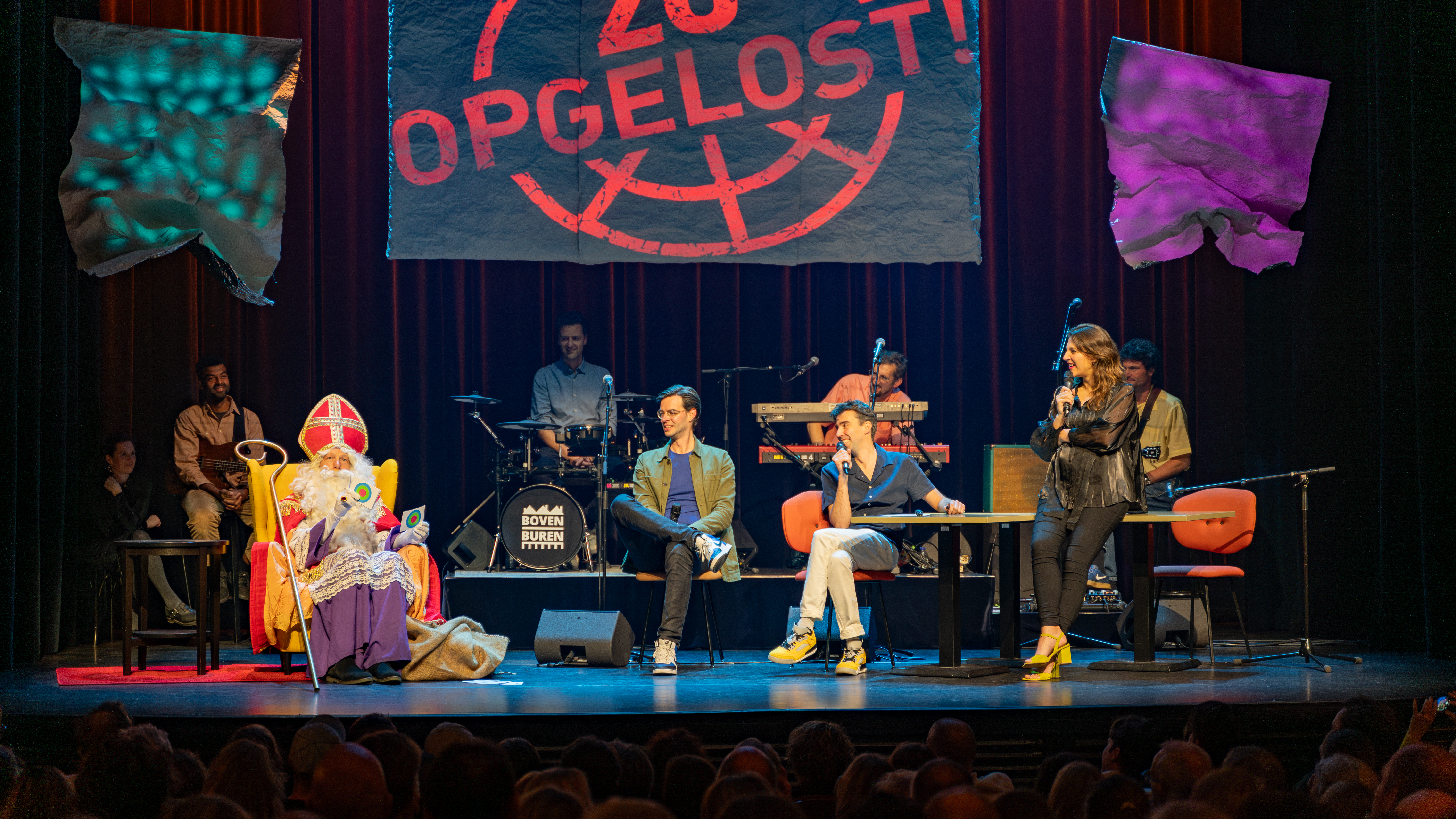 Live show with sinterklaas