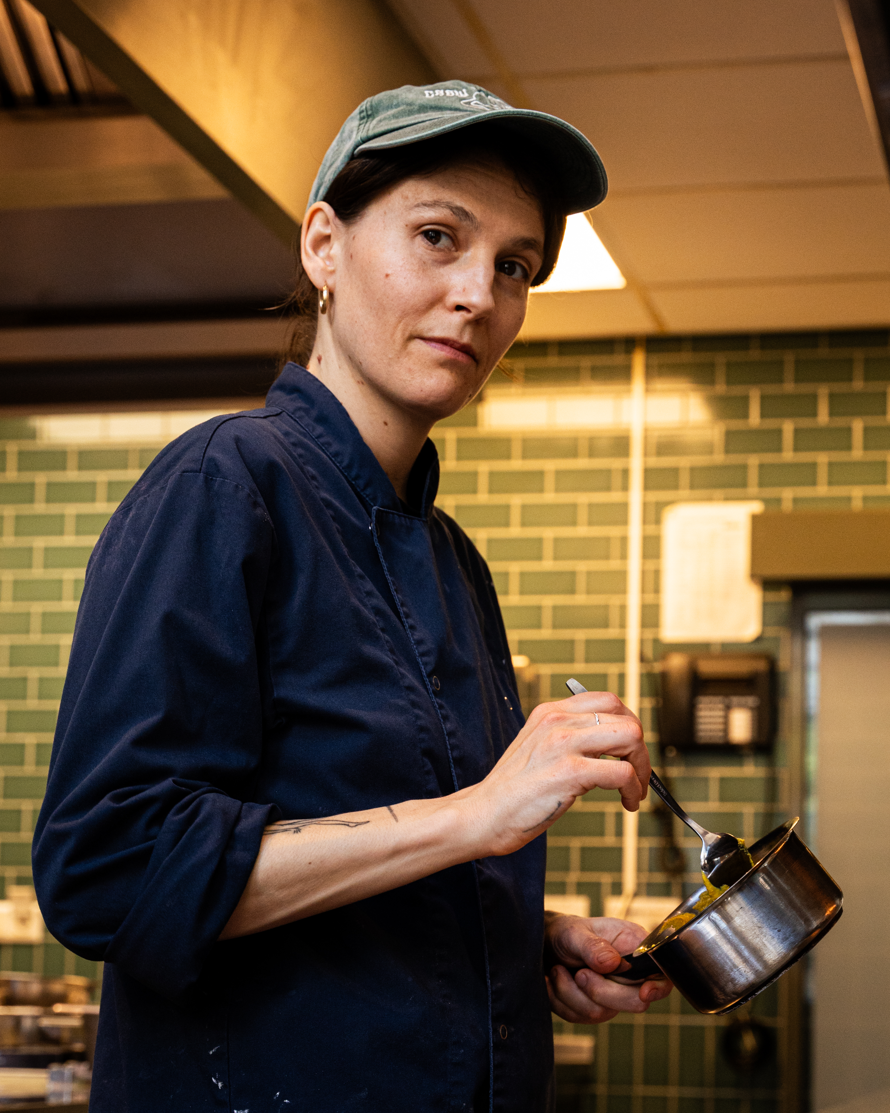 Portrait of chef in the kitchen